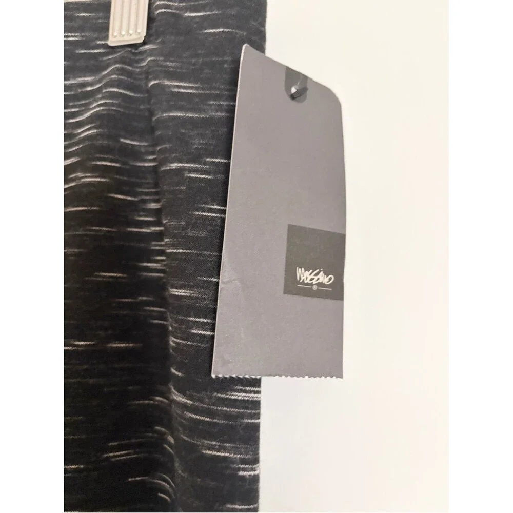 Mossimo Midi Stretch Skirt Workwear Ebony Spacedye Old Money Style – Size XS